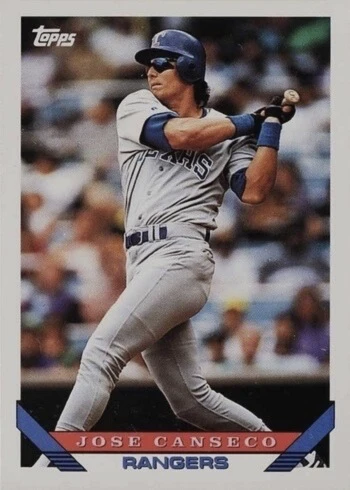 1993 Topps #500 Jose Canseco Baseball Card