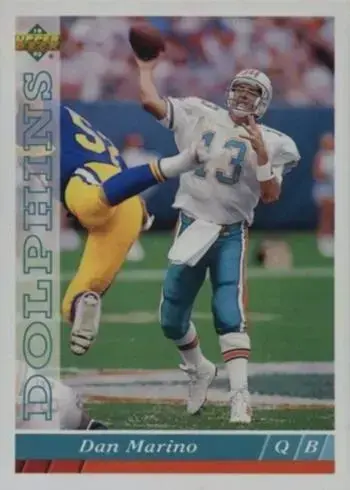 1993 Upper Deck #139 Dan Marino Football Card