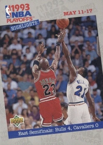 1993 Upper Deck #187 Michael Jordan Basketball Card