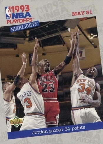 1993 Upper Deck #193 Michael Jordan Basketball Card