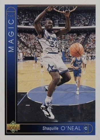 1993 Upper Deck #300 Shaq Basketball Card
