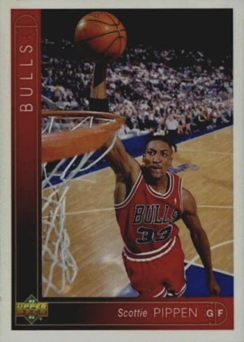 1993 Upper Deck #310 Scottie Pippen Basketball Card