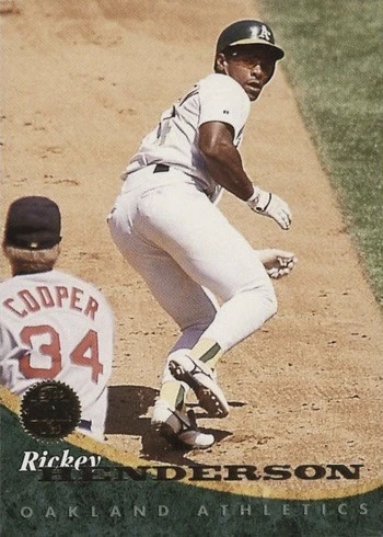 1994 Leaf #259 Rickey Henderson Baseball Card