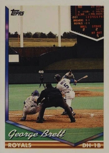 1994 Topps #180 George Brett Baseball Card