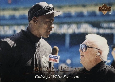 1995 Upper Deck #200 Michael Jordan Baseball Card