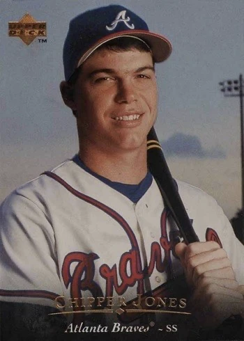 1995 Upper Deck #293 Chipper Jones Baseball Card
