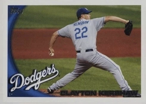 2010 Topps #10 Clayton Kershaw Baseball Card