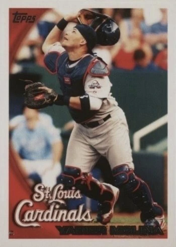 2010 Topps #476 Yadier Molina Baseball Card