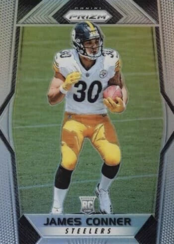 2017 Panini Prizm #225 James Conner Rookie Card
