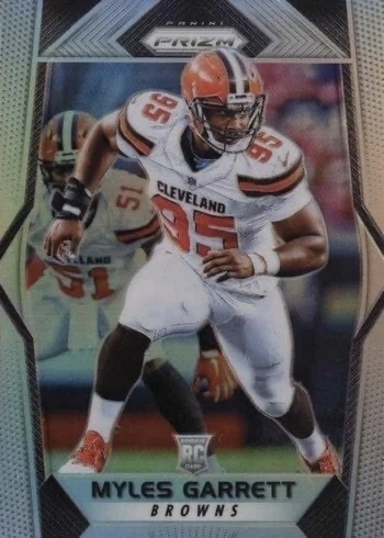 2017 Panini Prizm #242 Myles Garrett Rookie Card