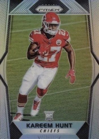 2017 Panini Prizm #253 Kareem Hunt Rookie Card