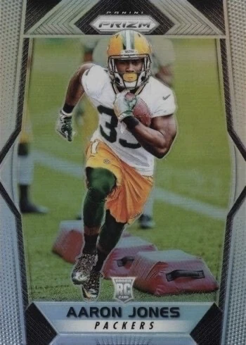 2017 Panini Prizm #288 Aaron Jones Rookie Card