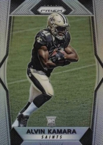 2017 Panini Prizm #291 Alvin Kamara Rookie Card