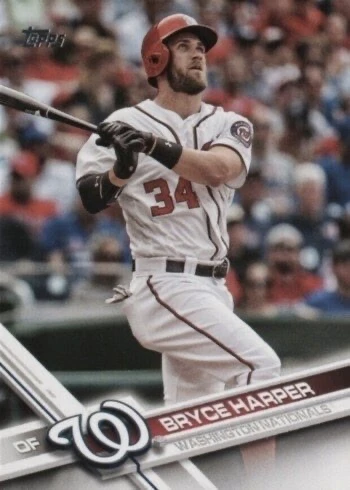 2017 Topps #34 Bryce Harper Baseball Card