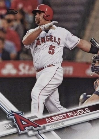 2017 Topps #380 Albert Pujols Baseball Card