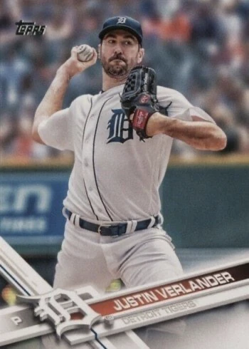 2017 Topps #450 Justin Verlander Baseball Card