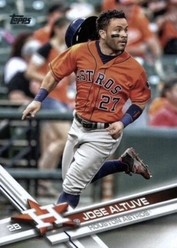2017 Topps #644 Jose Altuve Baseball Card