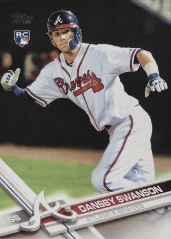 2017 Topps #87 Dansby Swanson Rookie Card
