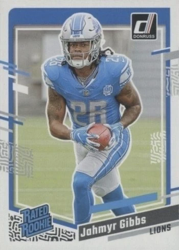 2023 Donruss #331 Jahmyr Gibbs Rookie Card