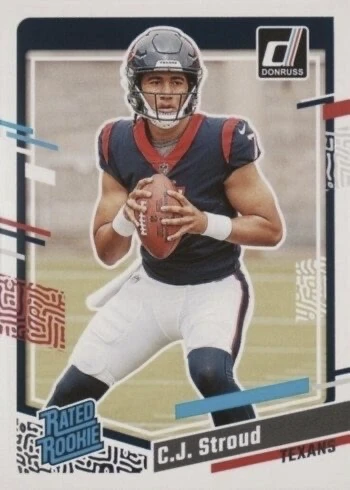 2023 Donruss #339 C.J. Stroud Rookie Card