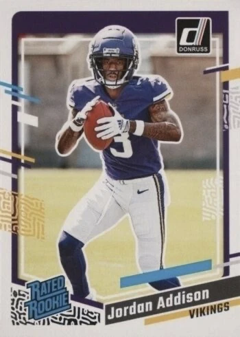 2023 Donruss #368 Jordan Addison Rookie Card